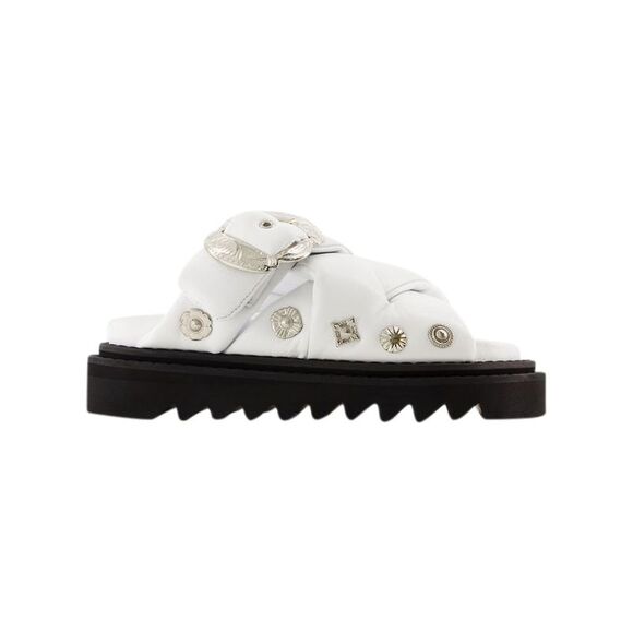 Aj1317 Sandals - Toga Pulla - Leather - White - Picture 1 of 4